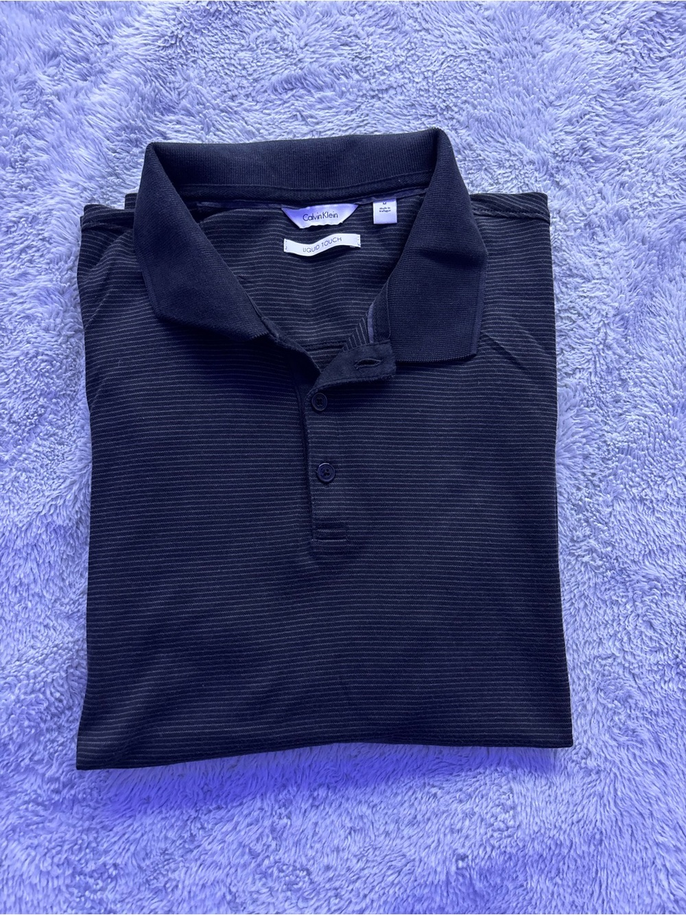 Calvin Klein Men’s Black Polo Shirt